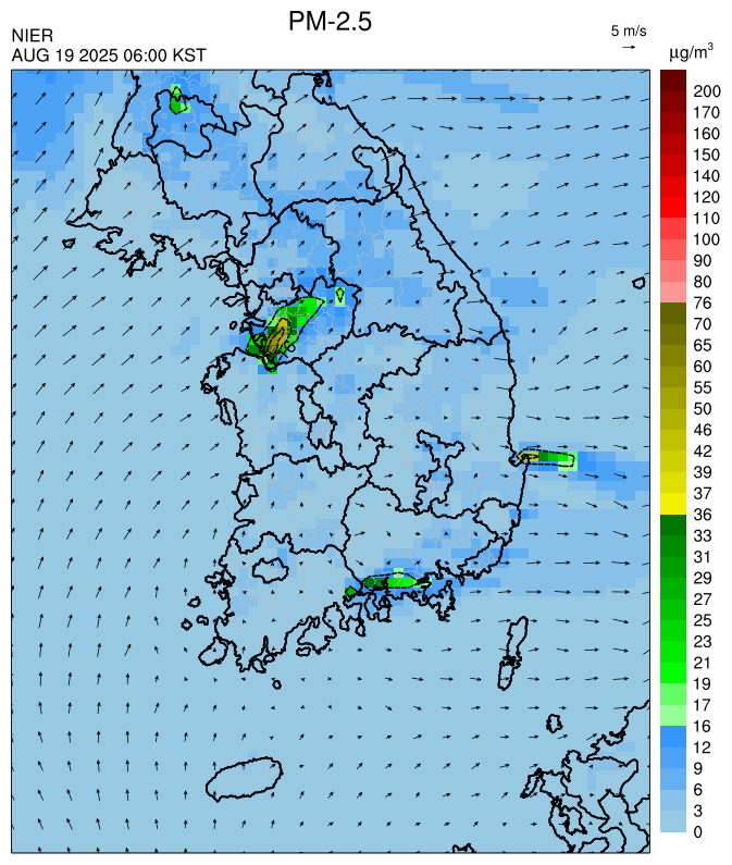 06:00 KST PM-2.5 예측모델