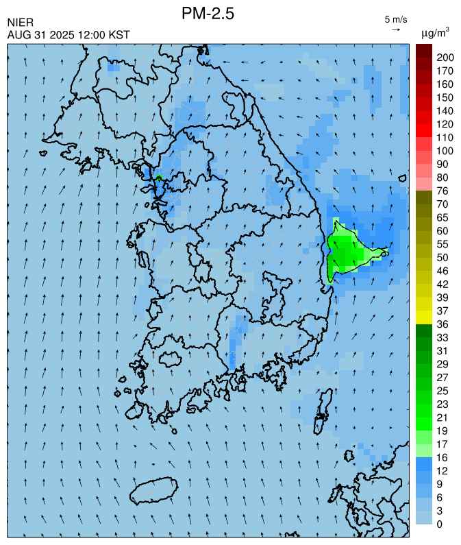 12:00 KST PM-2.5예측모델