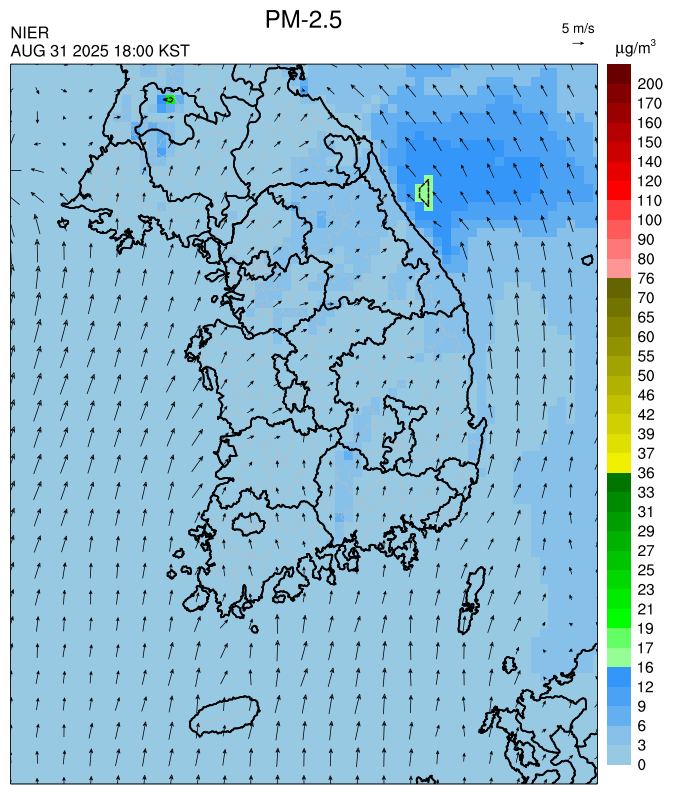 18:00 KST PM-2.5예측모델