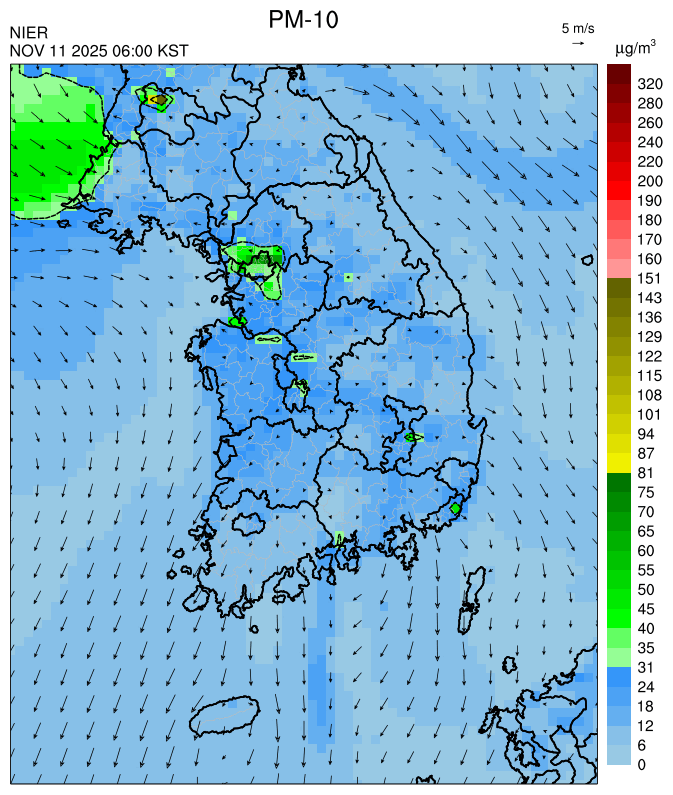 06:00 KST PM-10 예측모델