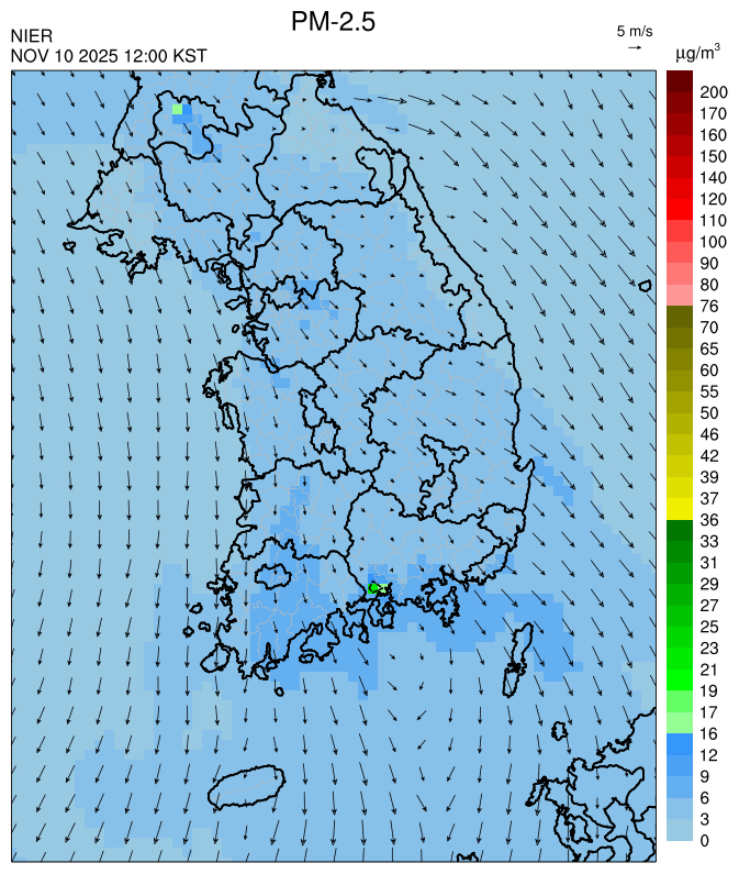 12:00 KST PM-2.5 예측모델
