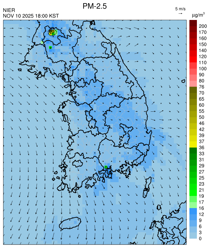 18:00 KST PM-2.5예측모델