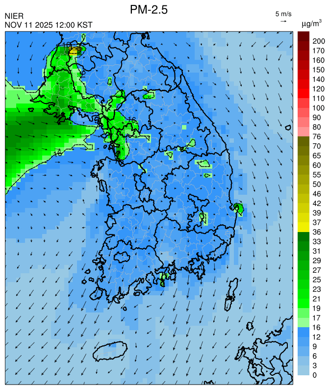 12:00 KST PM-2.5 예측모델