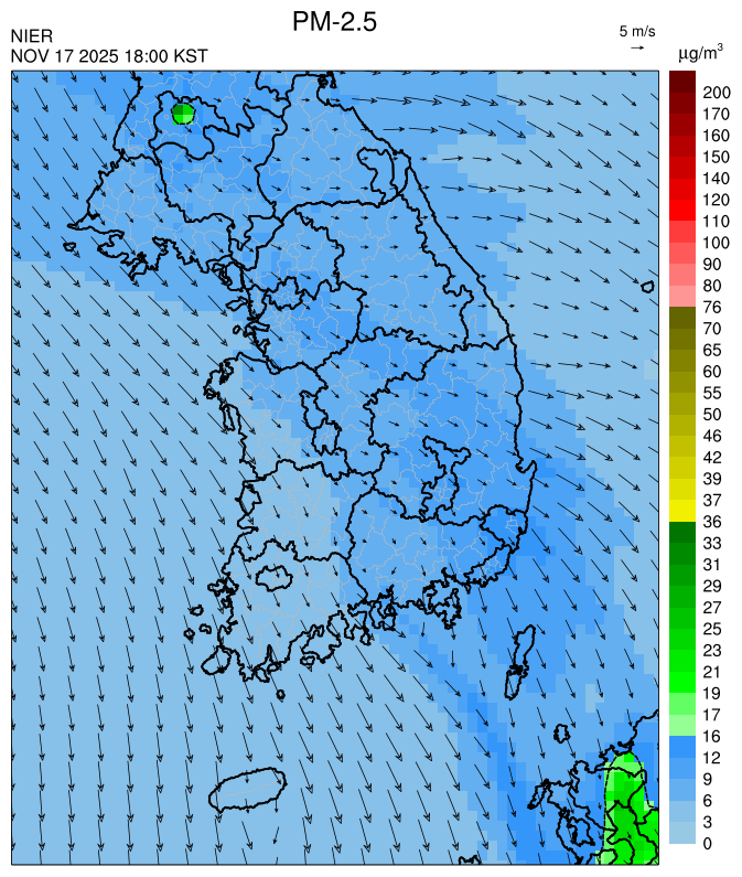 18:00 KST PM-2.5 예측모델