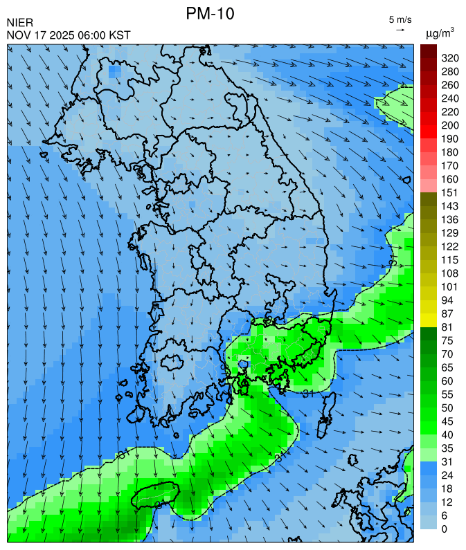 06:00 KST PM-10 예측모델
