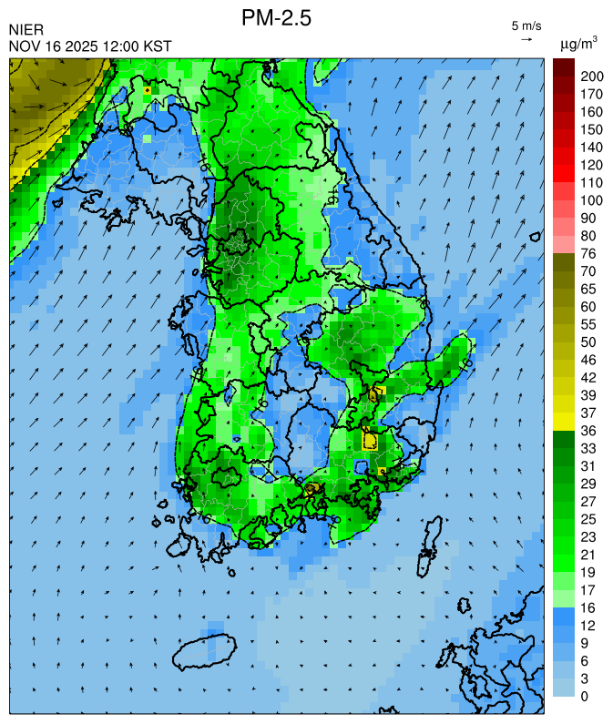 12:00 KST PM-2.5 예측모델