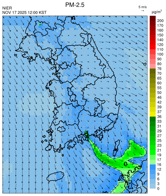 12:00 KST PM-2.5 예측모델