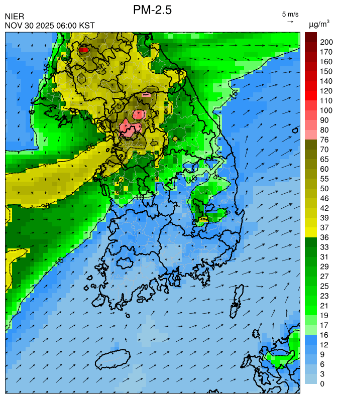 06:00 KST PM-2.5 예측모델