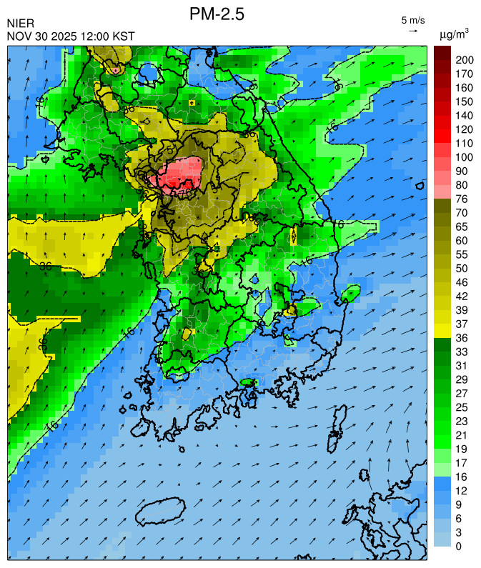 12:00 KST PM-2.5 예측모델