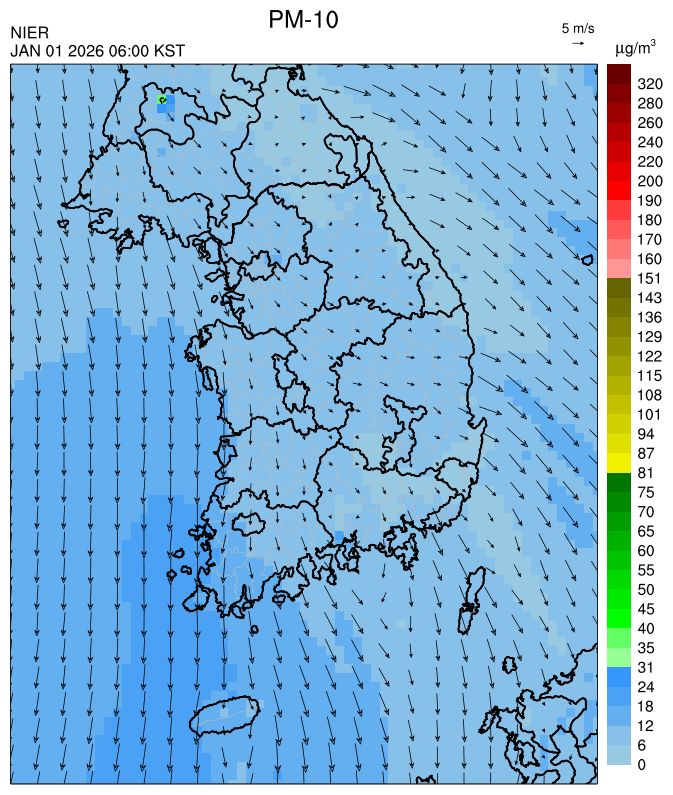 06:00 KST PM-10 예측모델