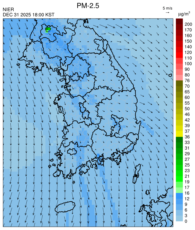 18:00 KST PM-2.5예측모델
