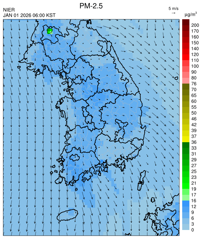06:00 KST PM-2.5 예측모델