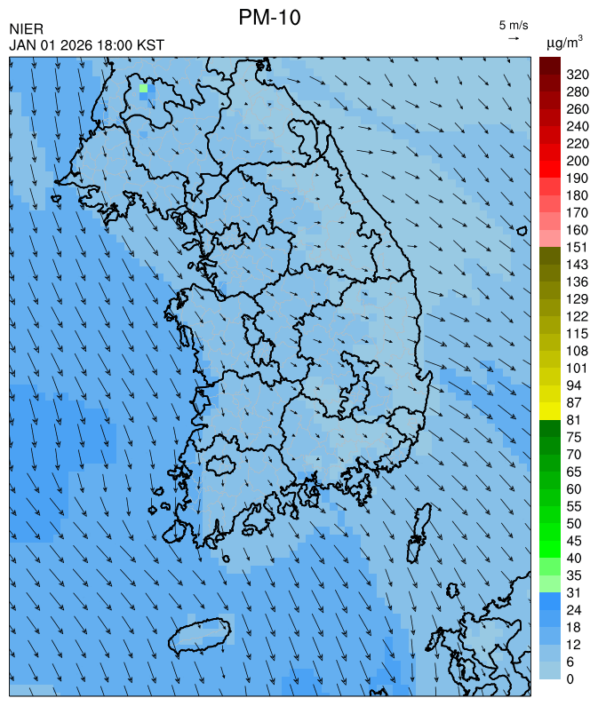 18:00 KST PM-10 예측모델