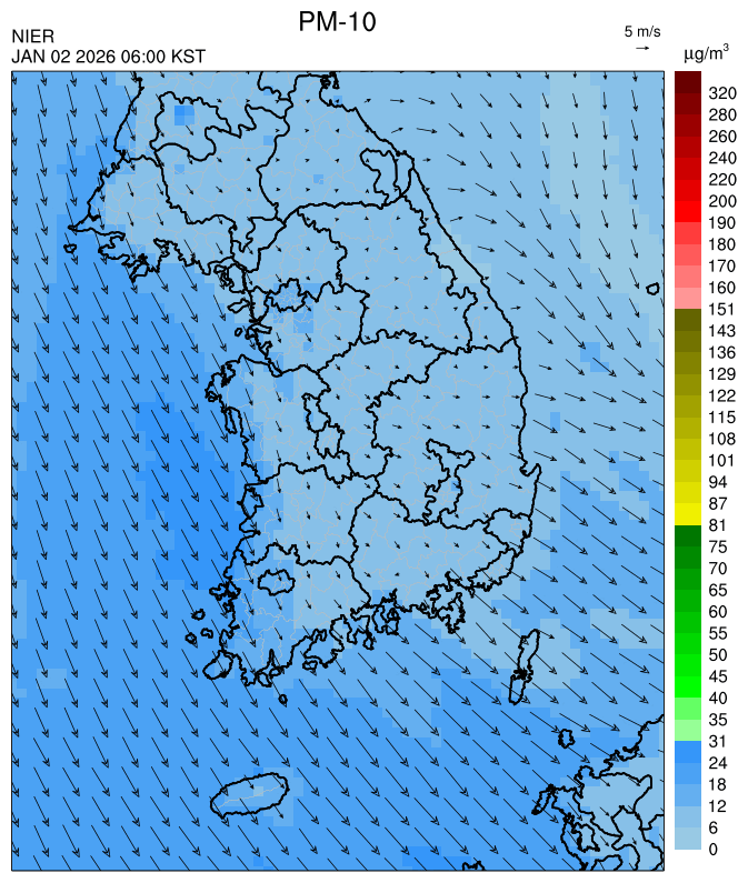 06:00 KST PM-10 예측모델