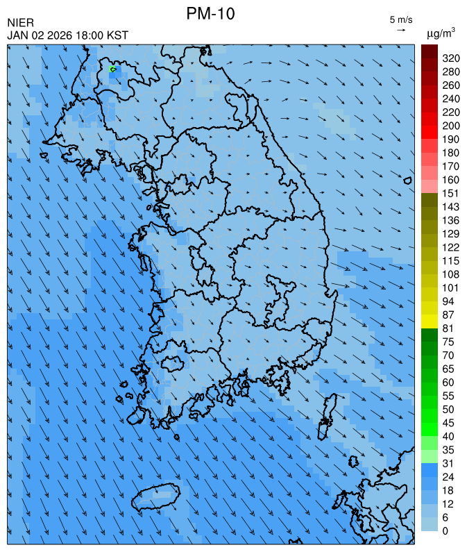 18:00 KST PM-10 예측모델