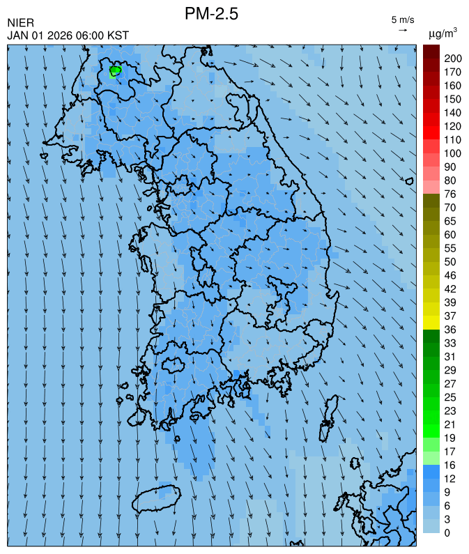 06:00 KST PM-2.5 예측모델