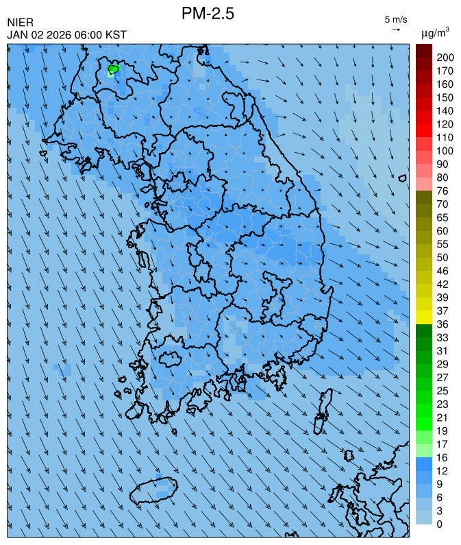 06:00 KST PM-2.5 예측모델