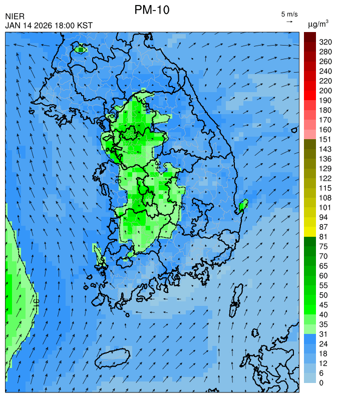 18:00 KST PM-10 예측모델