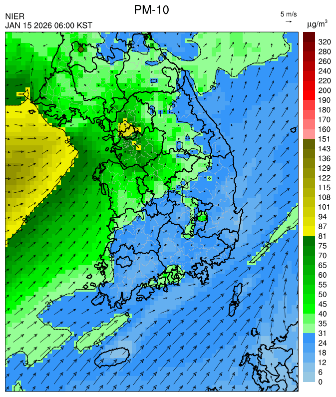 06:00 KST PM-10 예측모델