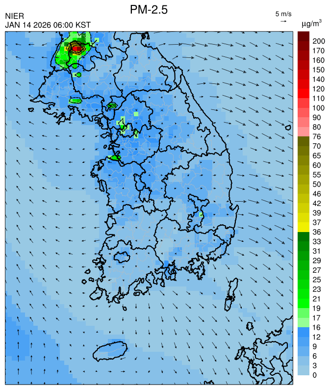06:00 KST PM-2.5 예측모델