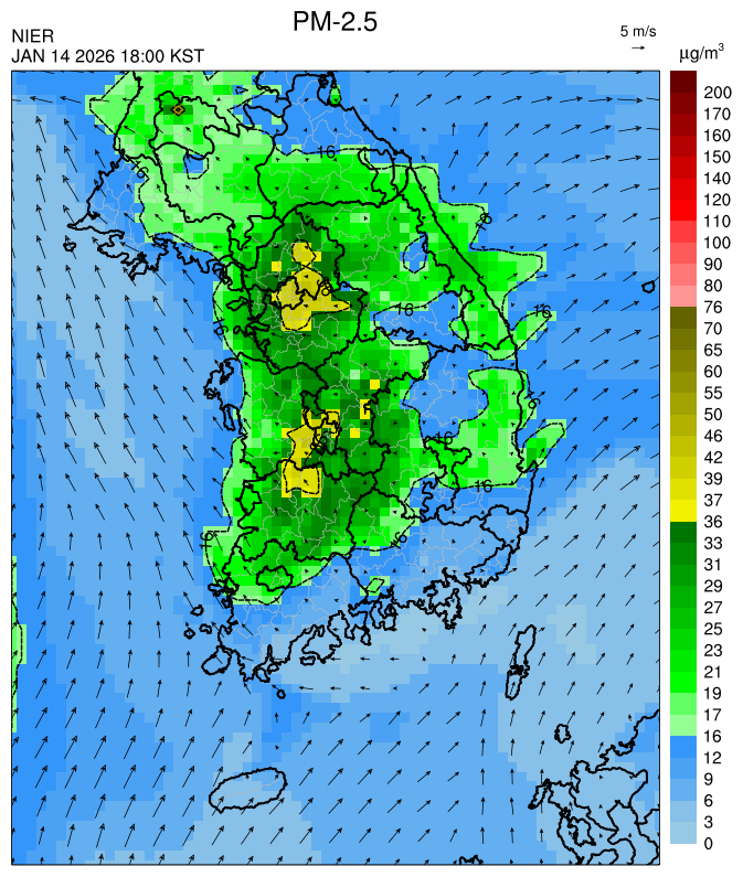18:00 KST PM-2.5예측모델