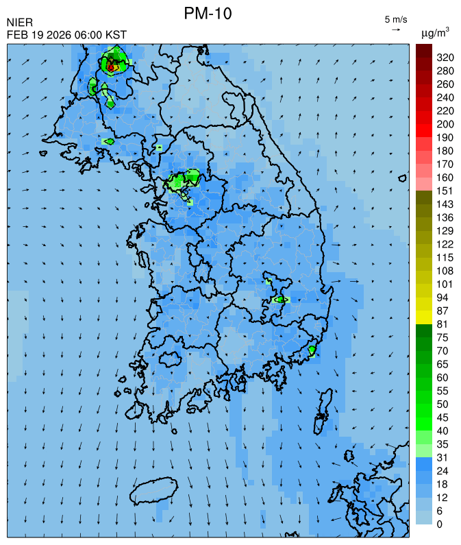 06:00 KST PM-10 예측모델