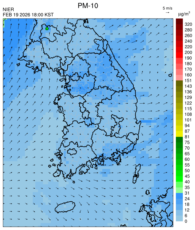 18:00 KST PM-10 예측모델