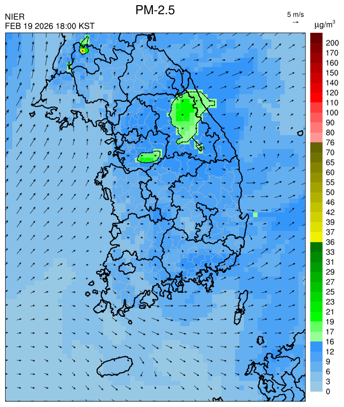 18:00 KST PM-2.5 예측모델