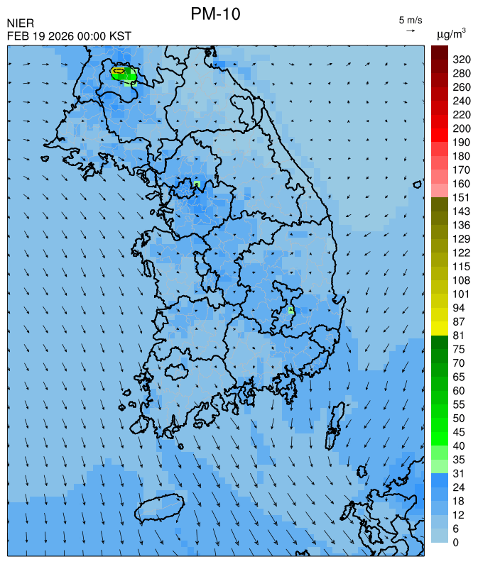 24:00 KST PM-10 예측모델