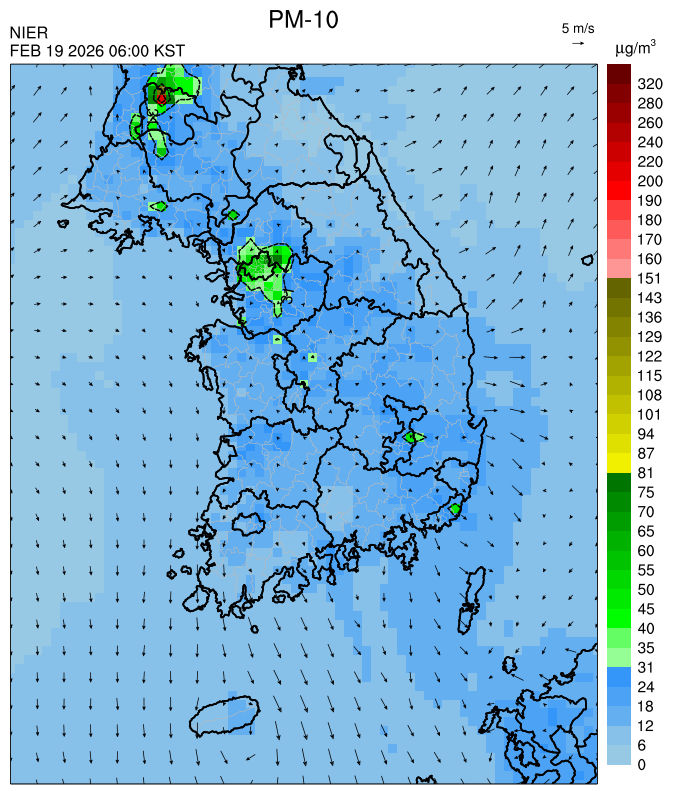 06:00 KST PM-10 예측모델
