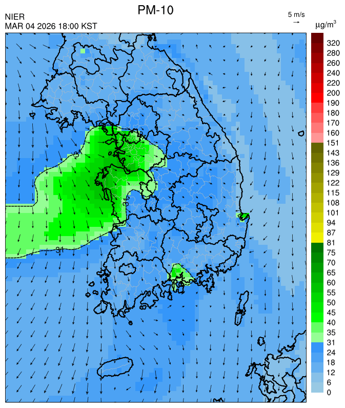 18:00 KST PM-10 예측모델