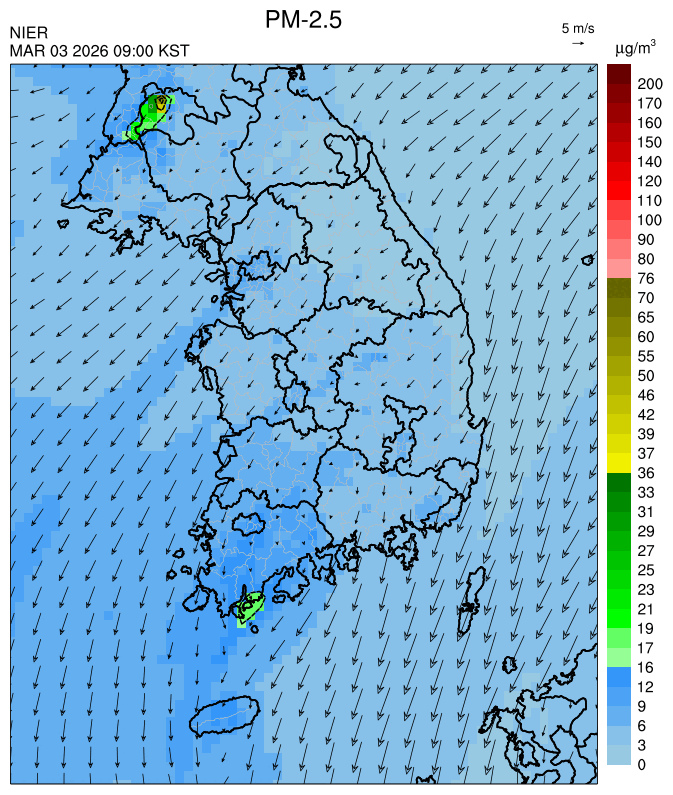 09:00 KST PM-2.5 예측모델