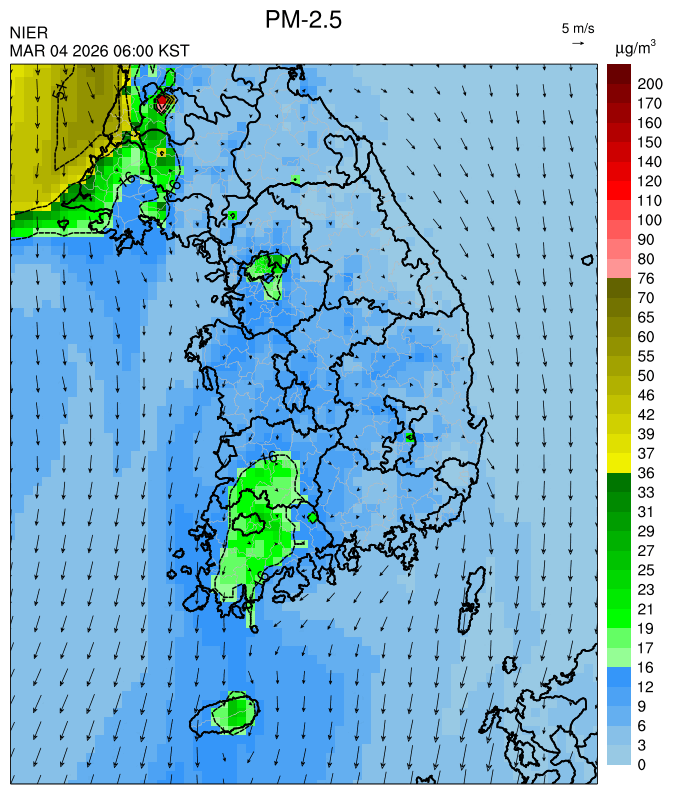06:00 KST PM-2.5 예측모델