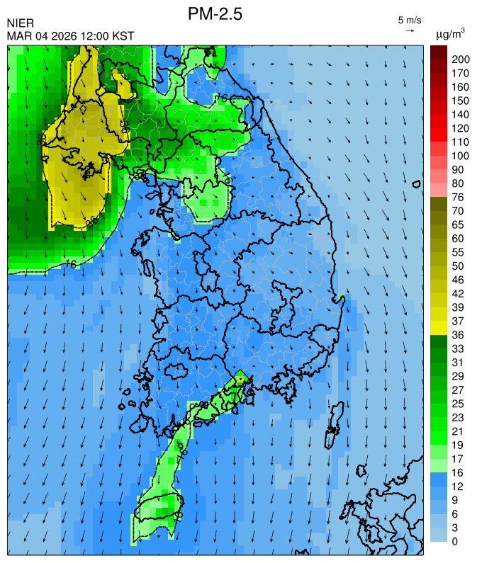 12:00 KST PM-2.5 예측모델