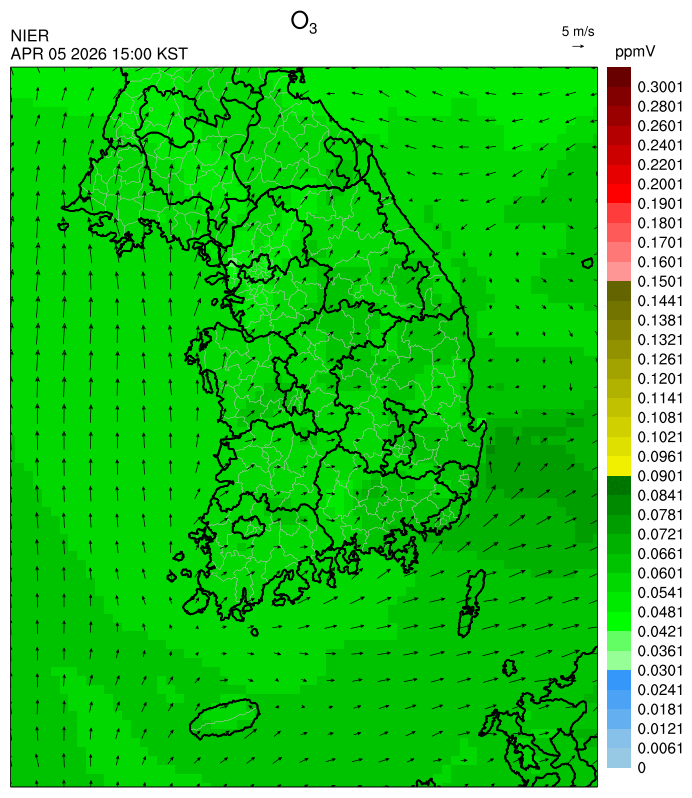 12:00 KST O₃ 예측모델