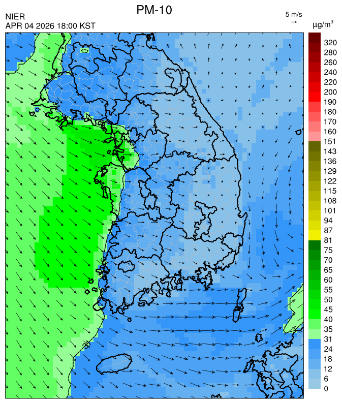 18:00 KST PM-10 예측모델