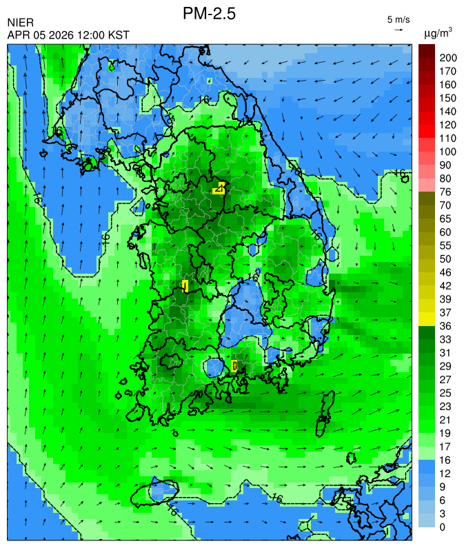 12:00 KST PM-2.5 예측모델