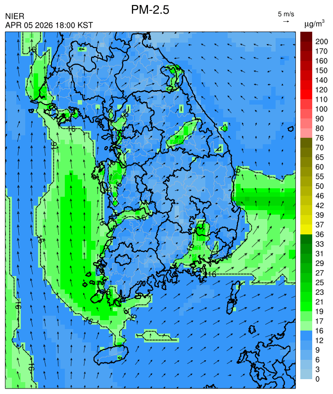18:00 KST PM-2.5 예측모델