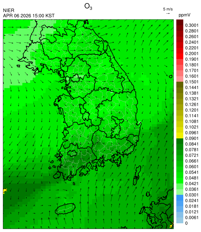 12:00 KST O₃ 예측모델