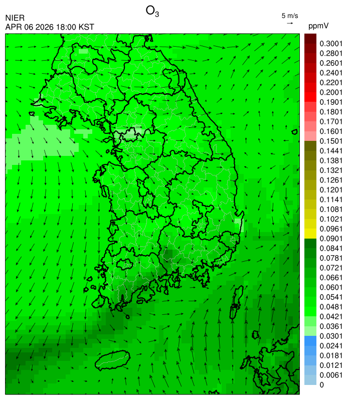 12:00 KST O₃ 예측모델