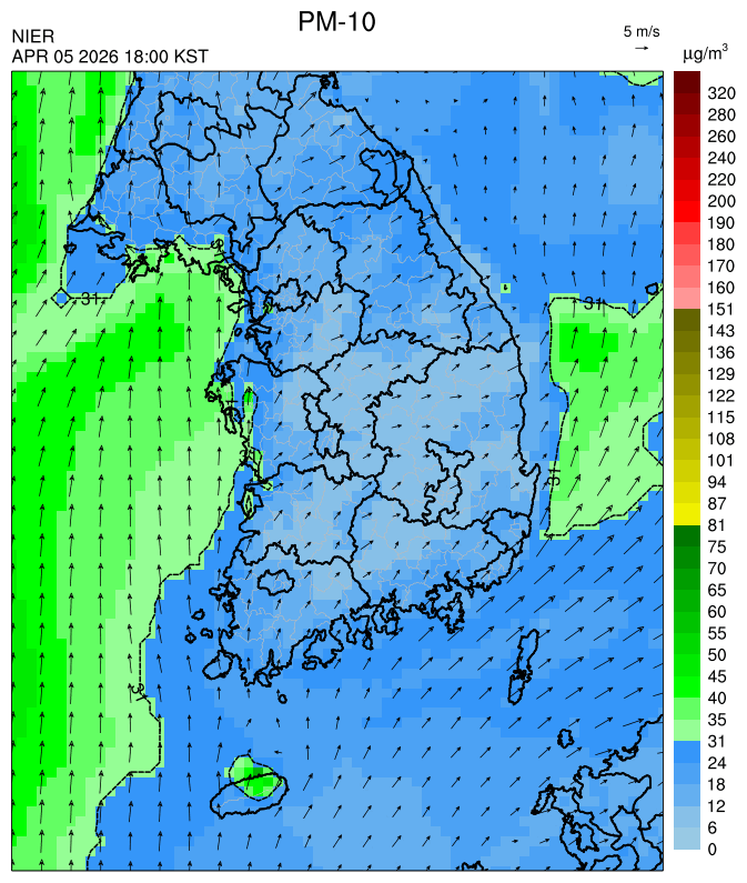 18:00 KST PM-10 예측모델
