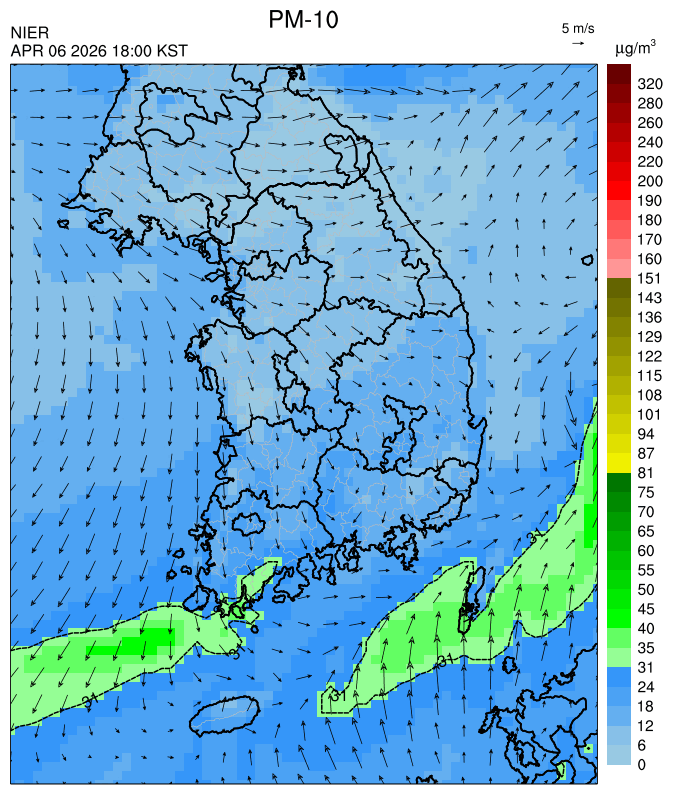18:00 KST PM-10 예측모델