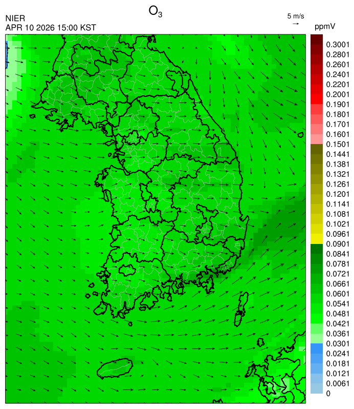12:00 KST O₃ 예측모델