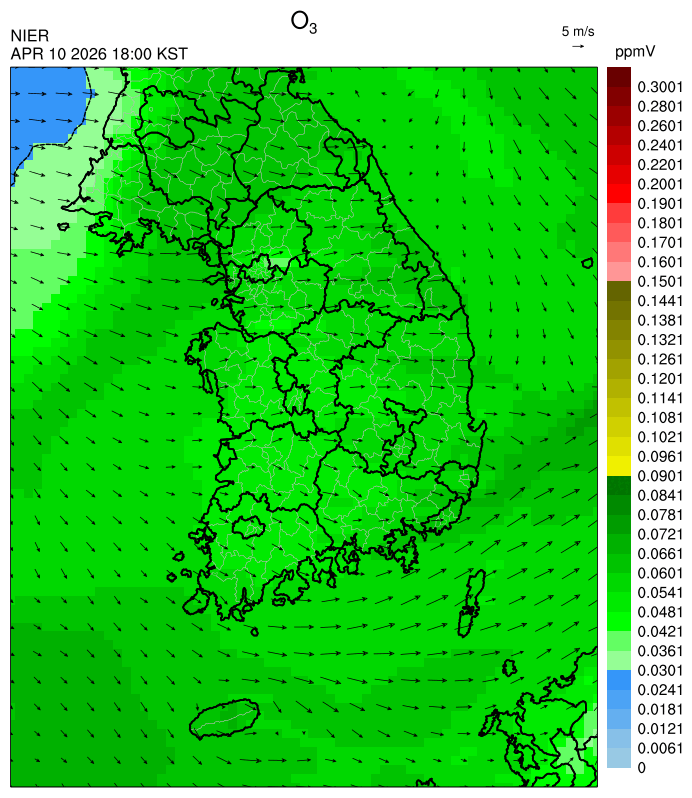12:00 KST O₃ 예측모델