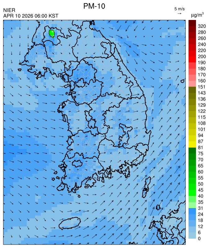 06:00 KST PM-10 예측모델