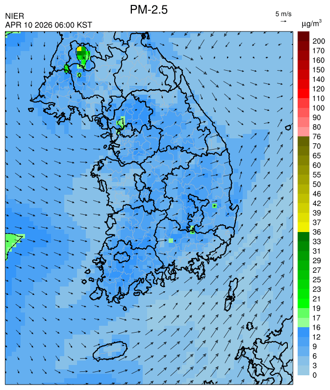 06:00 KST PM-2.5 예측모델