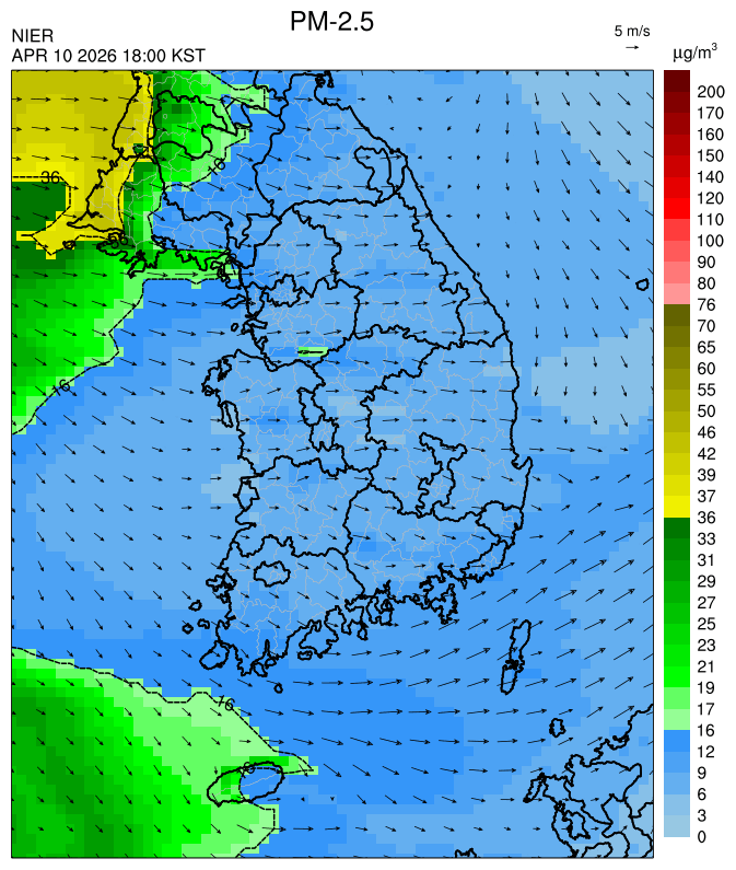 18:00 KST PM-2.5 예측모델