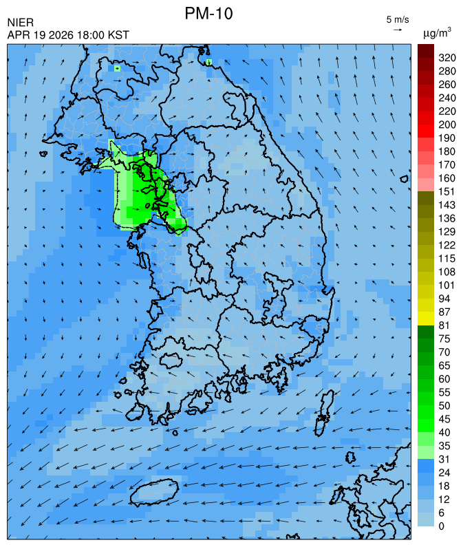 18:00 KST PM-10 예측모델