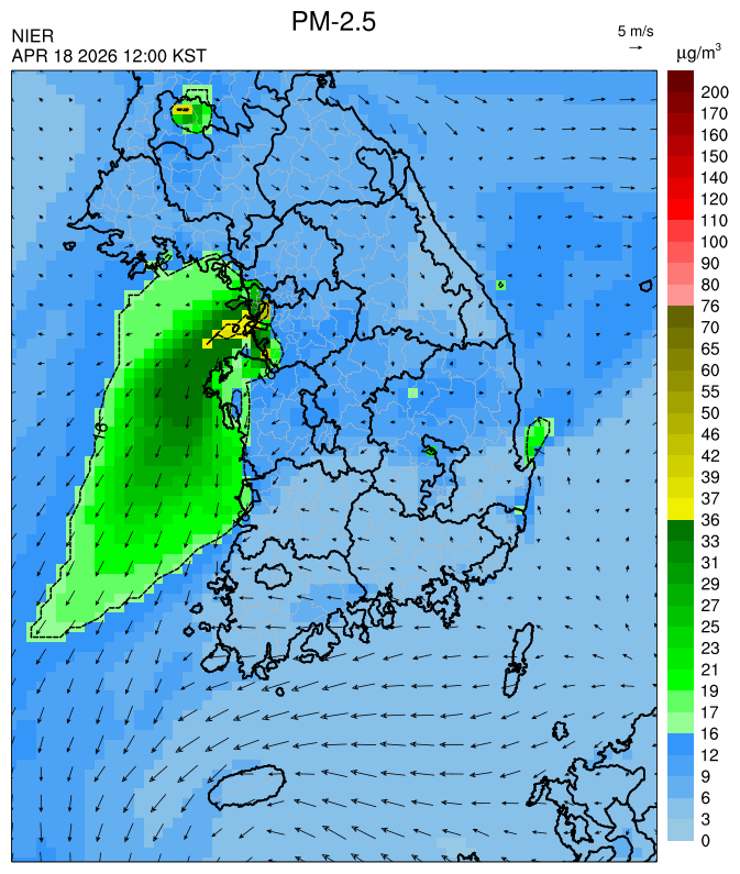 12:00 KST PM-2.5 예측모델