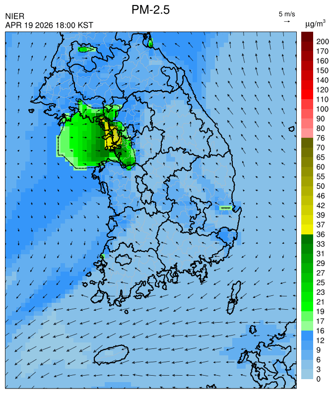18:00 KST PM-2.5 예측모델